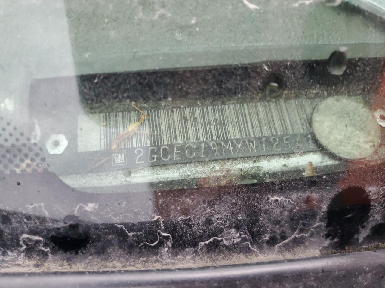 2gcec19mxw1254191 2GCEC19MXW1254191 1998 Chevrolet Gmt-400 C1500