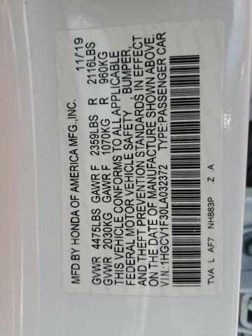 2020 HONDA ACCORD SPO - 1HGCV1F30LA032372