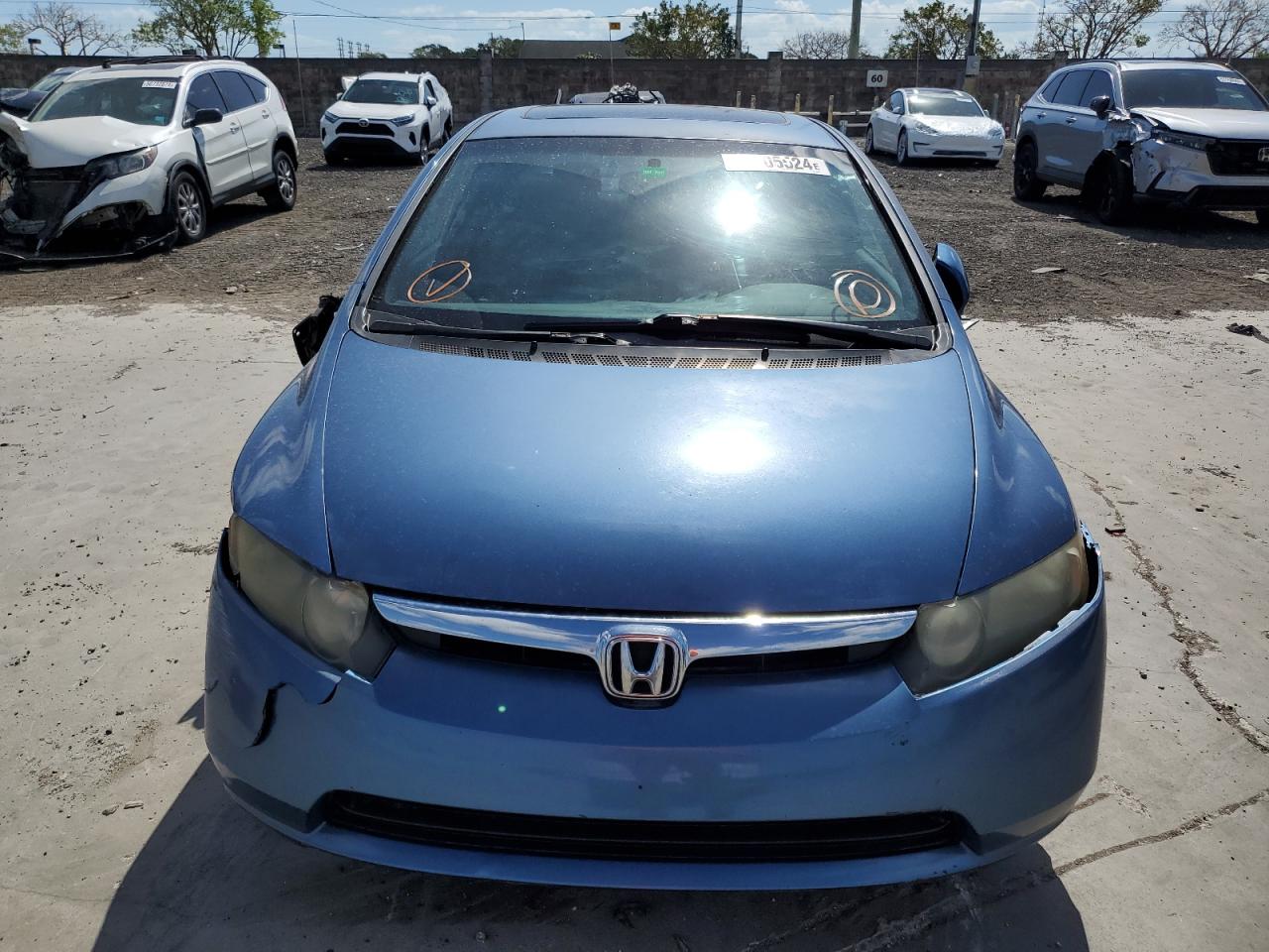 1HGFA15867L108497 2007 Honda Civic Ex