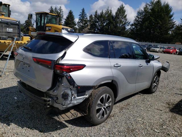 VIN 5TDGZRBH8LS520699 2020 Toyota Highlander, Xle no.3