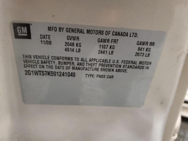 2009 Chevrolet Impala 1Lt VIN: 2G1WT57K591241049 Lot: 49337584