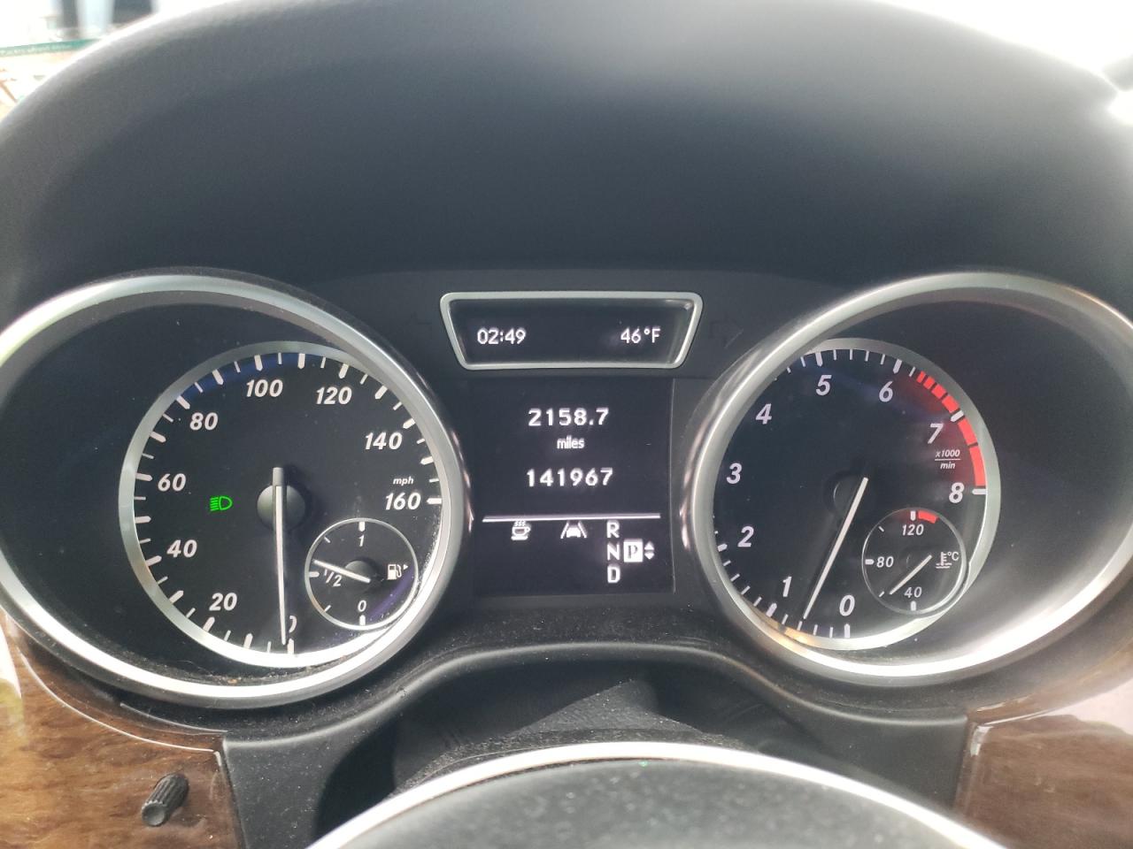 4JGDA5HB9CA081611 2012 Mercedes-Benz Ml 350 4Matic