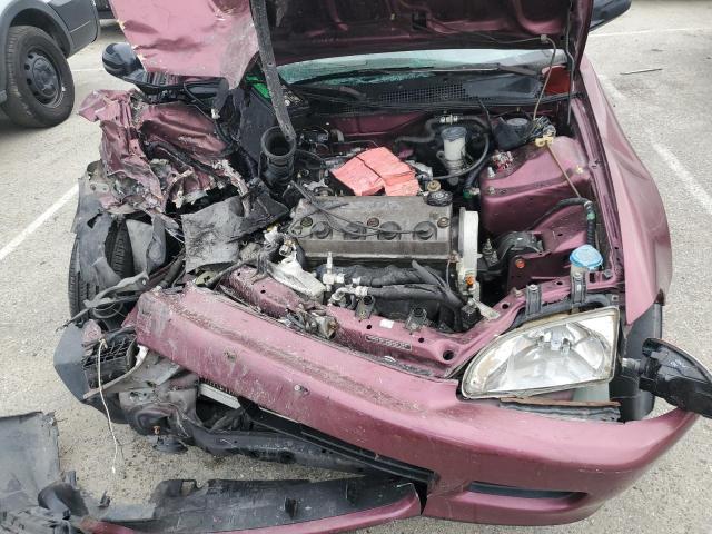 1993 Honda Civic Dx VIN: 2HGEJ214XPH517376 Lot: 51843224