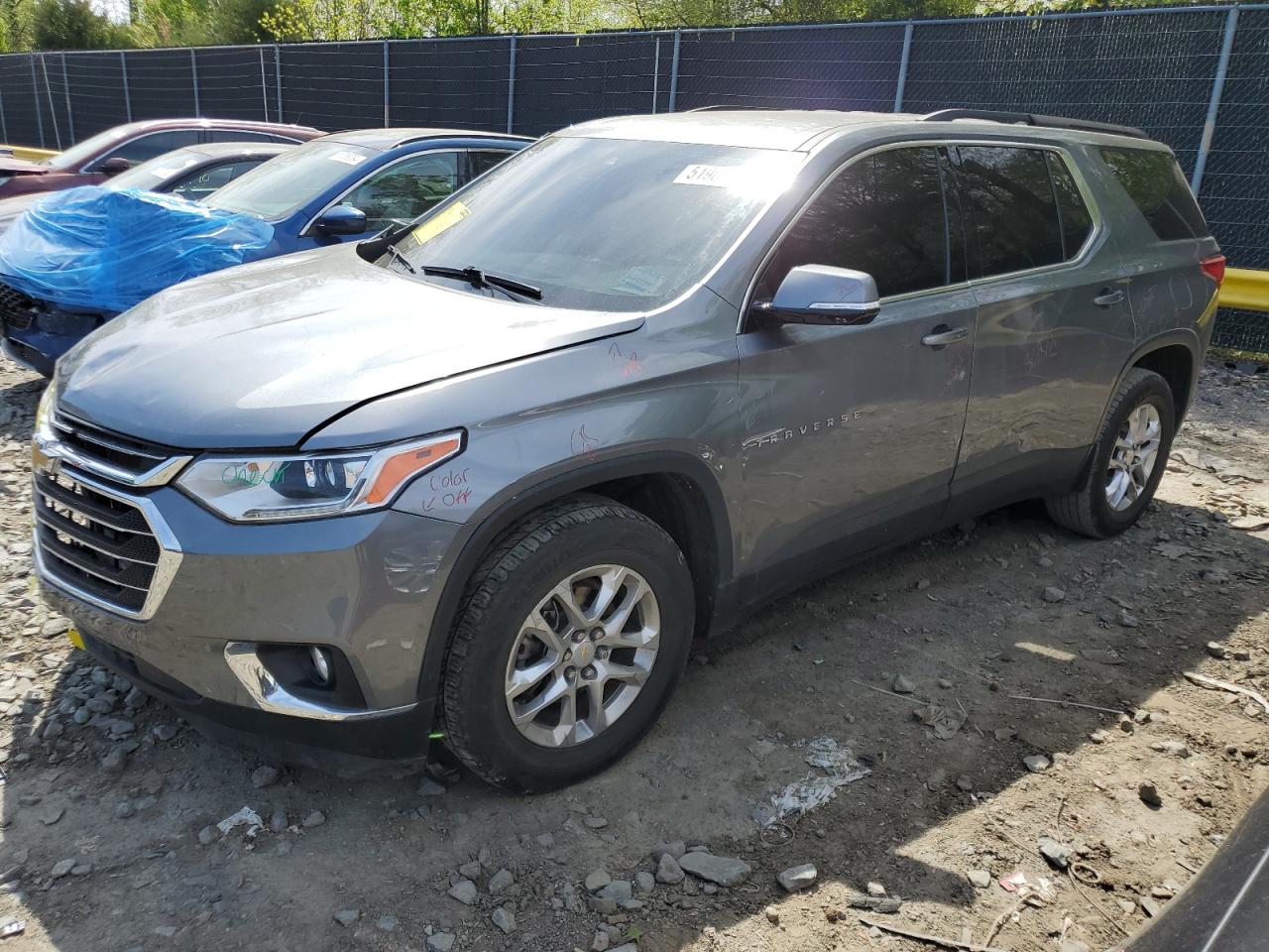 1GNEVGKW9LJ309781 2020 Chevrolet Traverse Lt