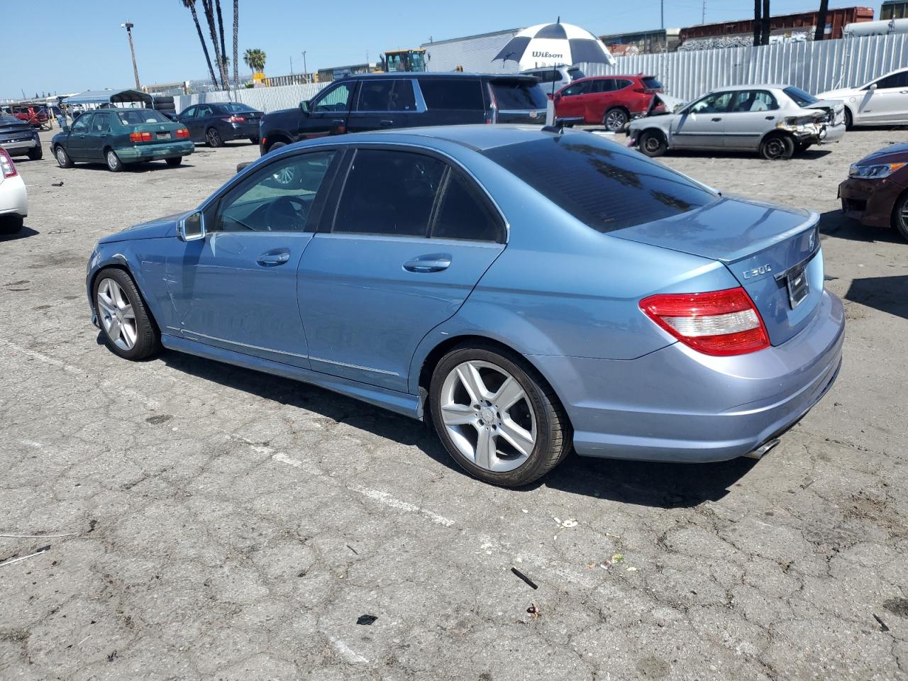 WDDGF5EB4AR101453 2010 Mercedes-Benz C 300