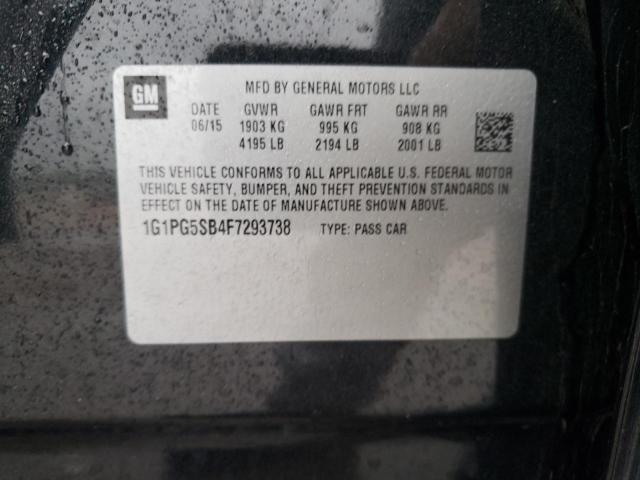 2015 CHEVROLET CRUZE LTZ - 1G1PG5SB4F7293738