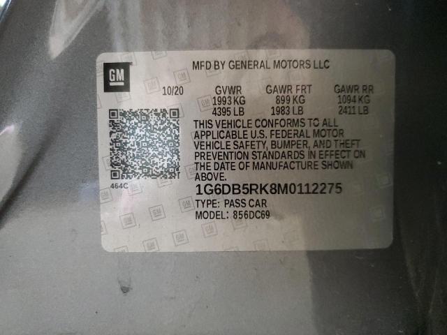 2021 CADILLAC CT4 PREMIU - 1G6DB5RK8M0112275
