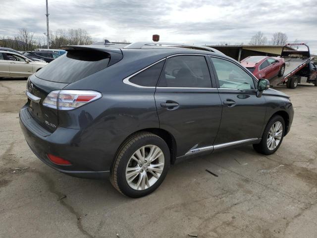 LEXUS RX 450 2011 charcoal  hybrid engine JTJBC1BA6B2044049 photo #4