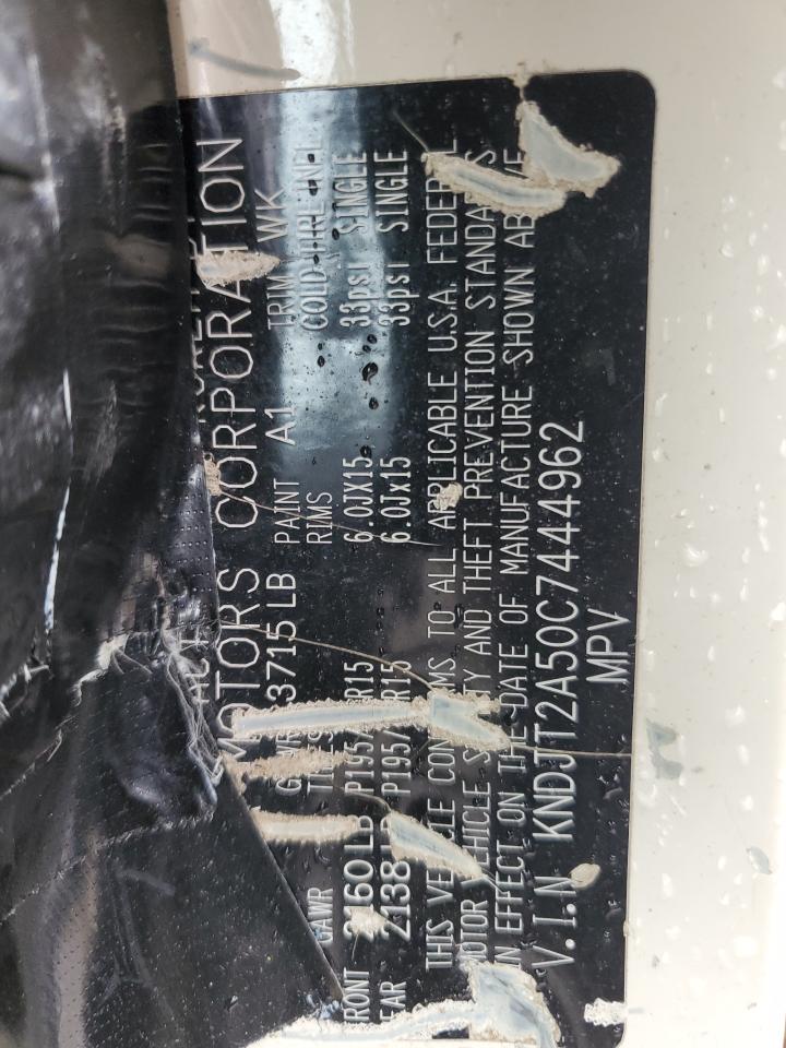 KNDJT2A50C7444962 2012 Kia Soul