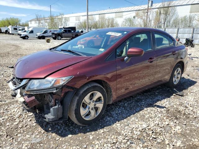 2015 Honda Civic Lx VIN: 19XFB2F52FE110812 Lot: 52971604