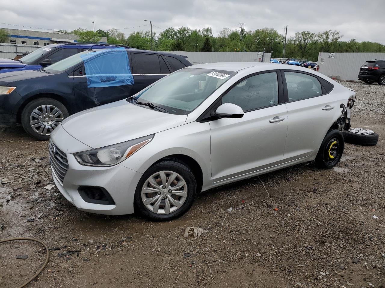 3KPC24A30JE010186 2018 Hyundai Accent Se