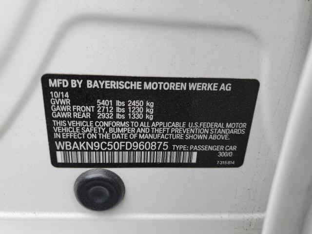 2015 BMW 550 I - WBAKN9C50FD960875