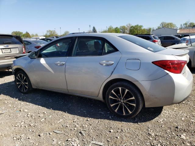  TOYOTA COROLLA 2017 Srebrny