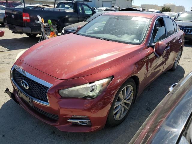 2014 Infiniti Q50 Base VIN: JN1BV7APXEM677638 Lot: 52712674