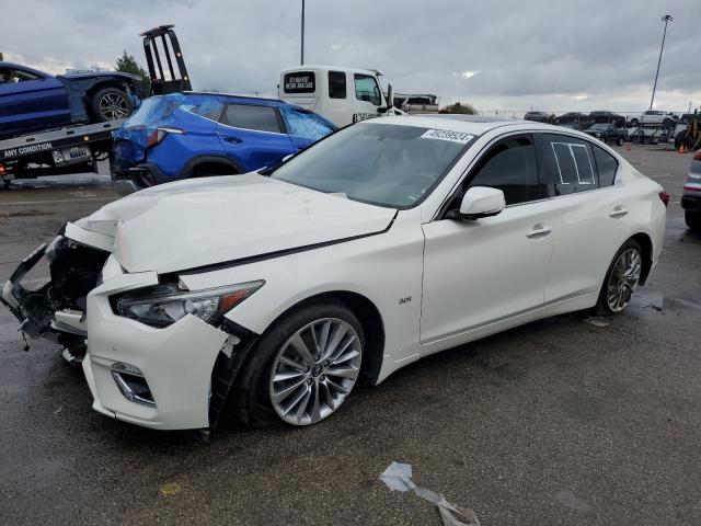 Lot #2477927065 2018 INFINITI Q50 LUXE salvage car