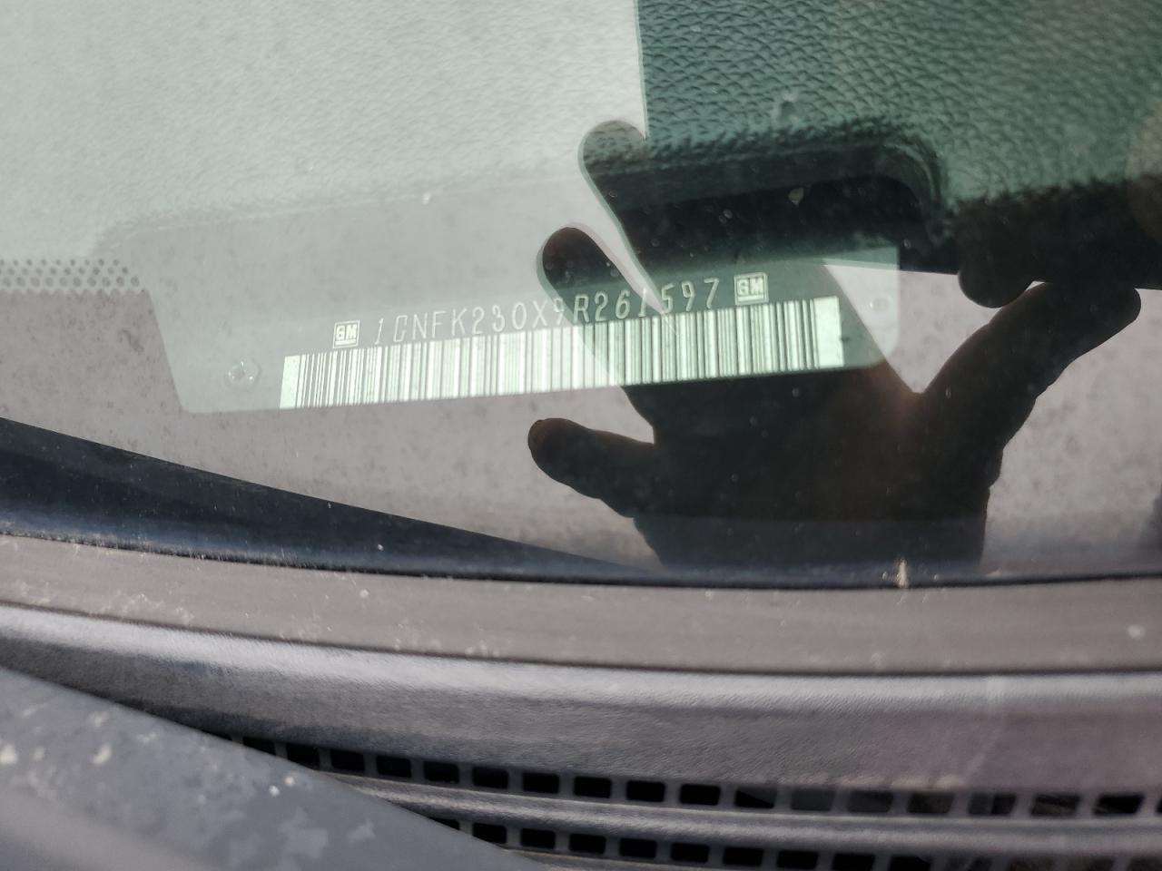 1GNFK230X9R261597 2009 Chevrolet Tahoe K1500 Lt