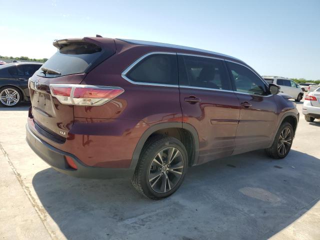 2016 Toyota Highlander Xle VIN: 5TDKKRFH8GS125159 Lot: 50884304