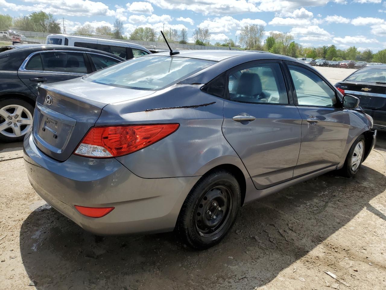 2014 Hyundai Accent Gls vin: KMHCT4AE1EU587374