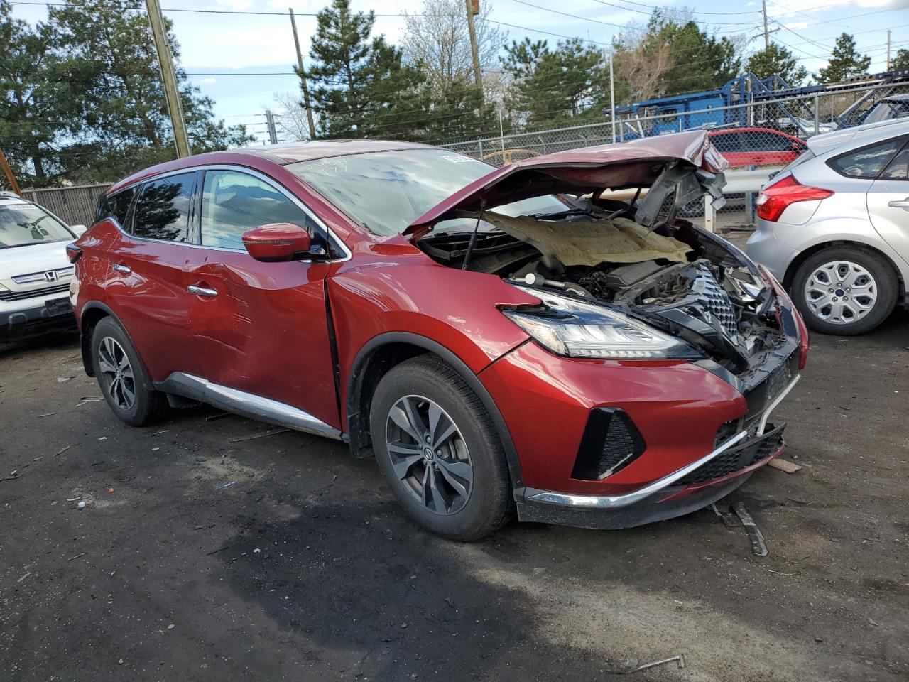 2019 Nissan Murano S vin: 5N1AZ2MS4KN166072