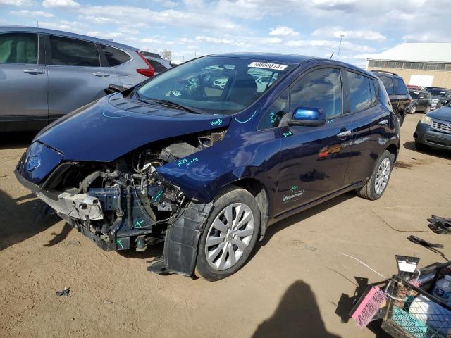 Lot #2519918816 2016 NISSAN LEAF S salvage car