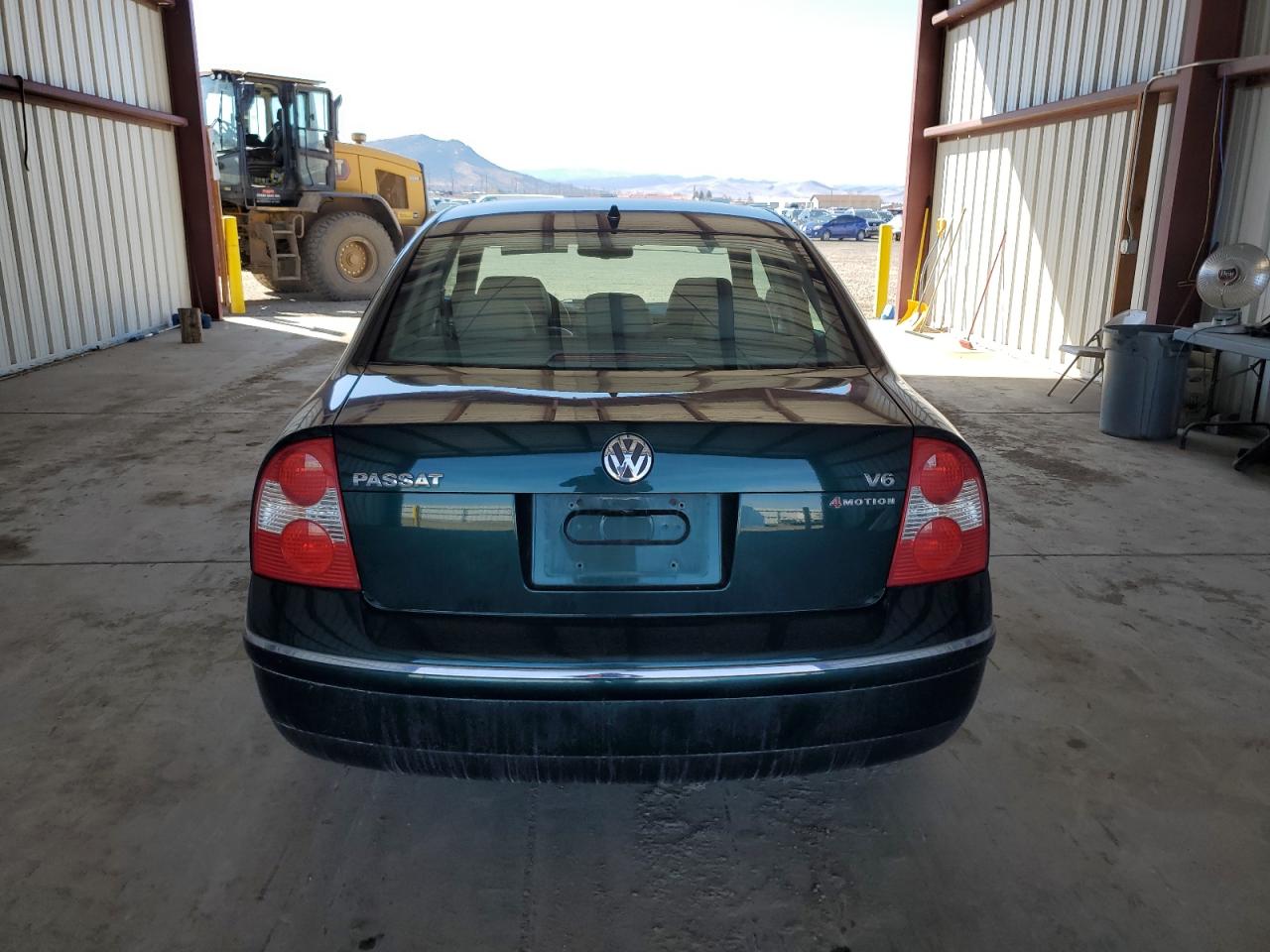 WVWTH63B52P065247 2002 Volkswagen Passat Glx 4Motion