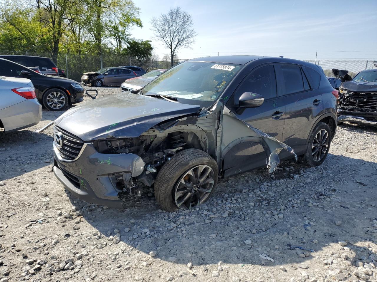 JM3KE4DY6G0775339 2016 Mazda Cx-5 Gt