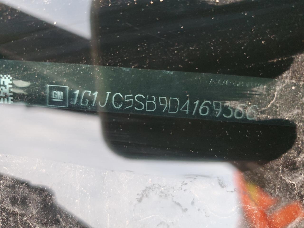 1G1JC5SB9D4169366 2013 Chevrolet Sonic Lt