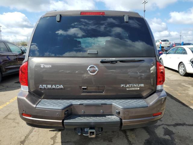 Lot #2478061702 2015 NISSAN ARMADA PLA salvage car
