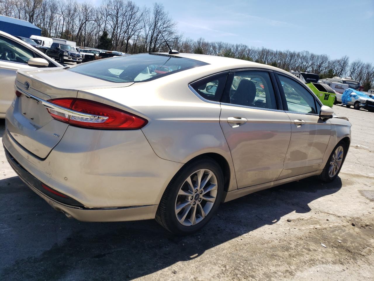 2017 Ford Fusion Se vin: 3FA6P0H77HR181025