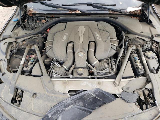 Lot #2468629772 2016 BMW 750 XI salvage car