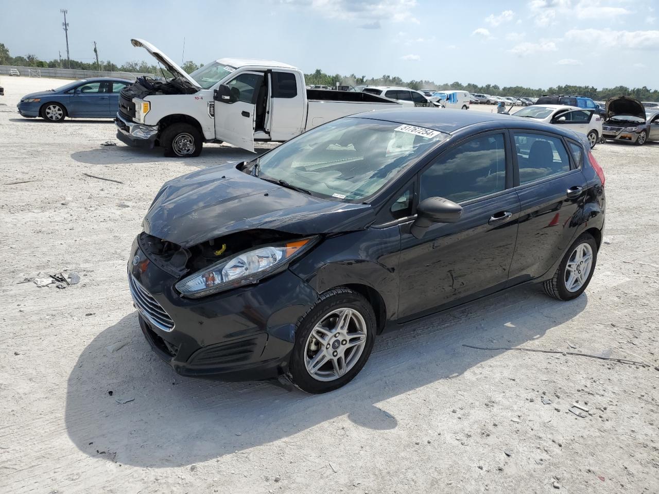 3FADP4EJ4KM155887 2019 Ford Fiesta Se