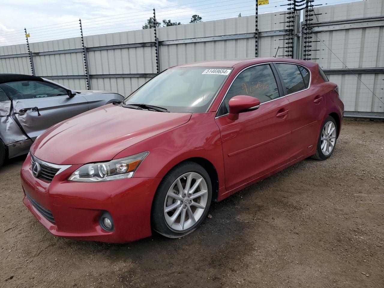 2013 Lexus Ct 200 vin: JTHKD5BH4D2170089