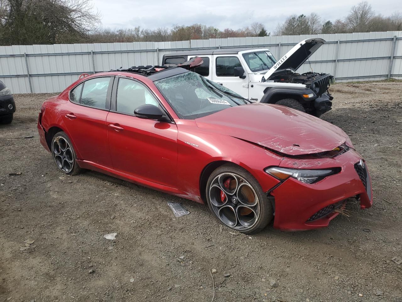 2023 ALFA ROMEO GIULIA TI 2.0L  4(VIN: ZARFANBN7P7671606