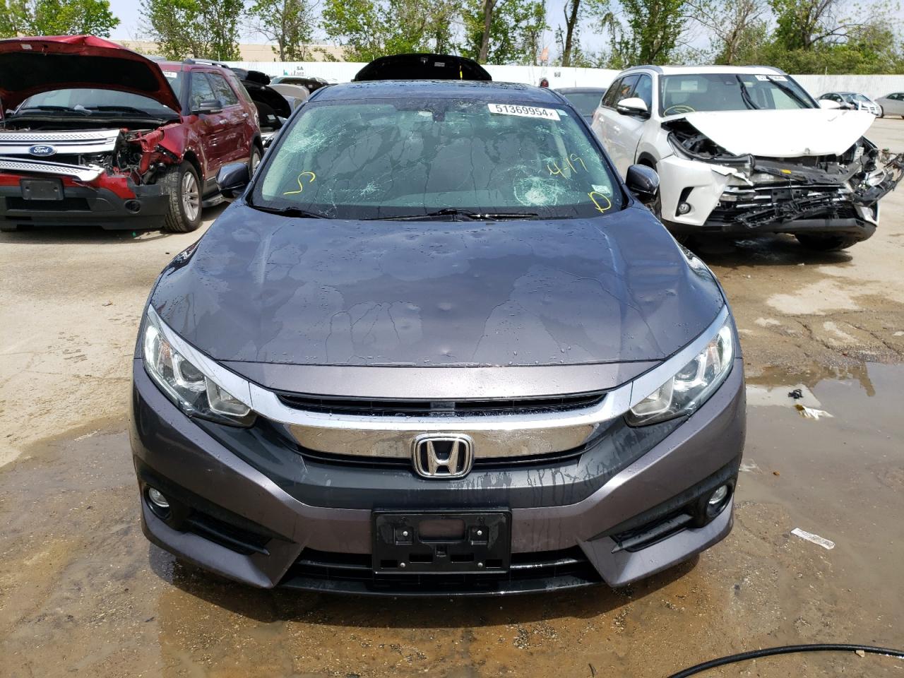 19XFC1F74HE001263 2017 Honda Civic Exl