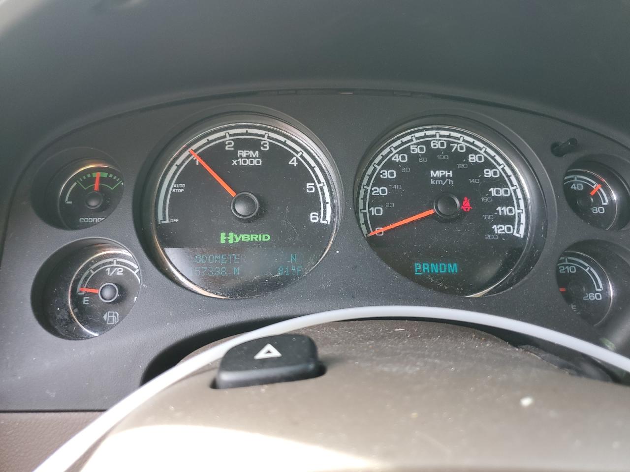 1GKFK13509R144078 2009 GMC Yukon Hybrid