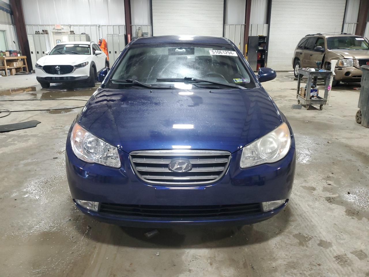 KMHDU4AD4AU905748 2010 Hyundai Elantra Blue