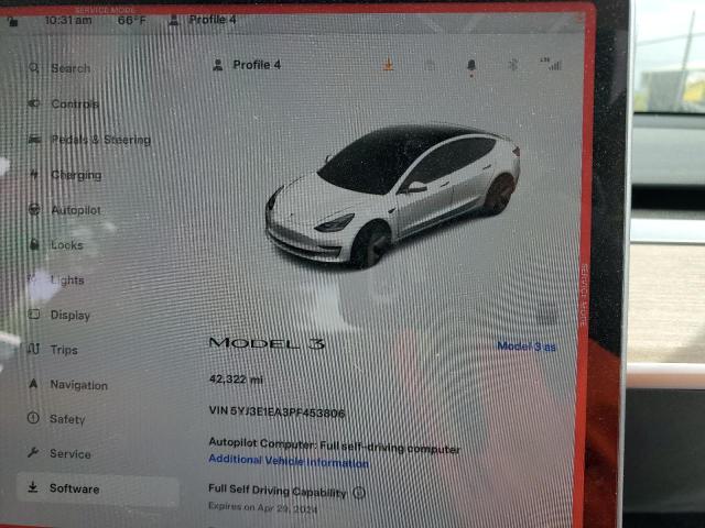 2023 Tesla Model 3 VIN: 5YJ3E1EA3PF453806 Lot: 51784494