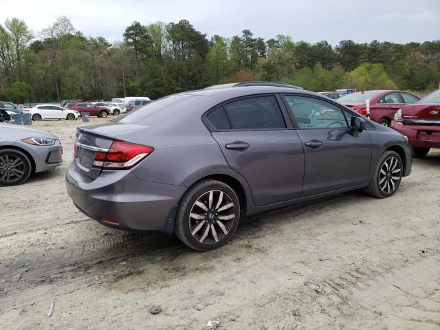Vin: 19xfb2f91fe288584, lot: 51390784, honda civic exl 20153
