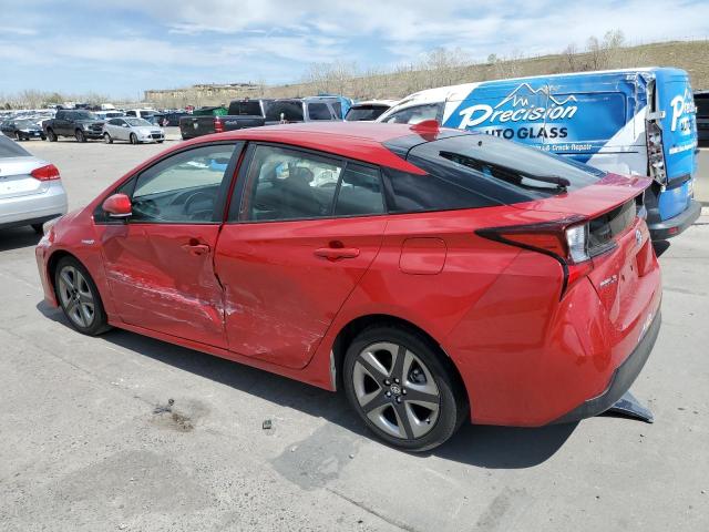  TOYOTA PRIUS 2019 Червоний