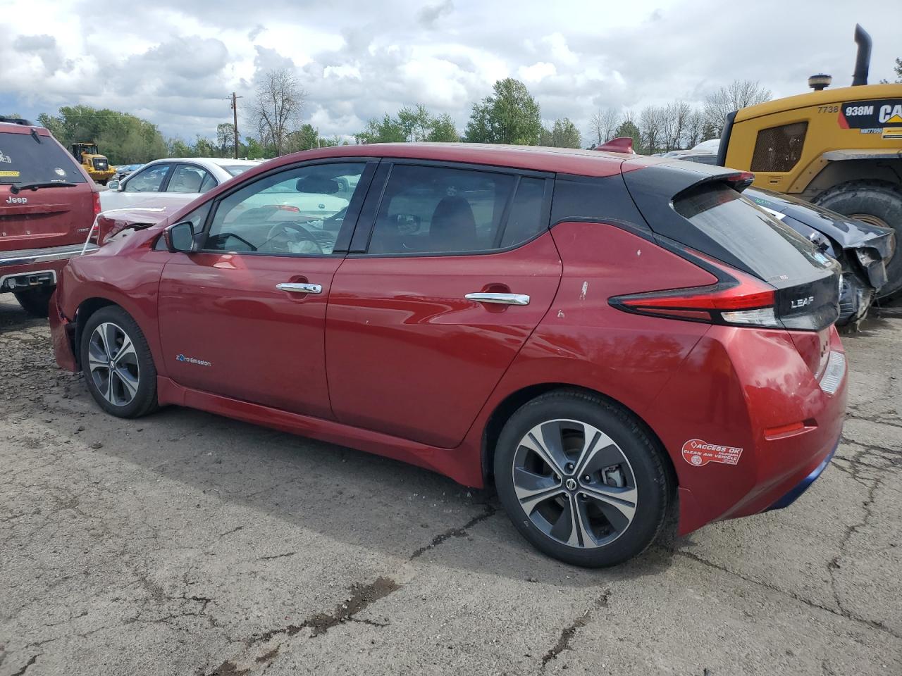 2018 Nissan Leaf S vin: 1N4AZ1CP5JC307498