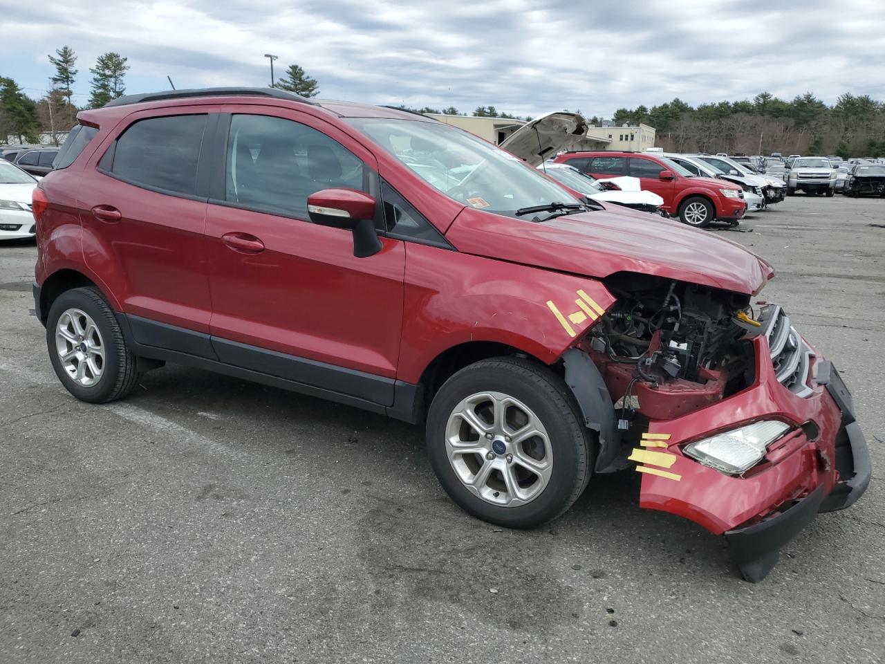 2018 Ford Ecosport Se vin: MAJ6P1UL5JC203875