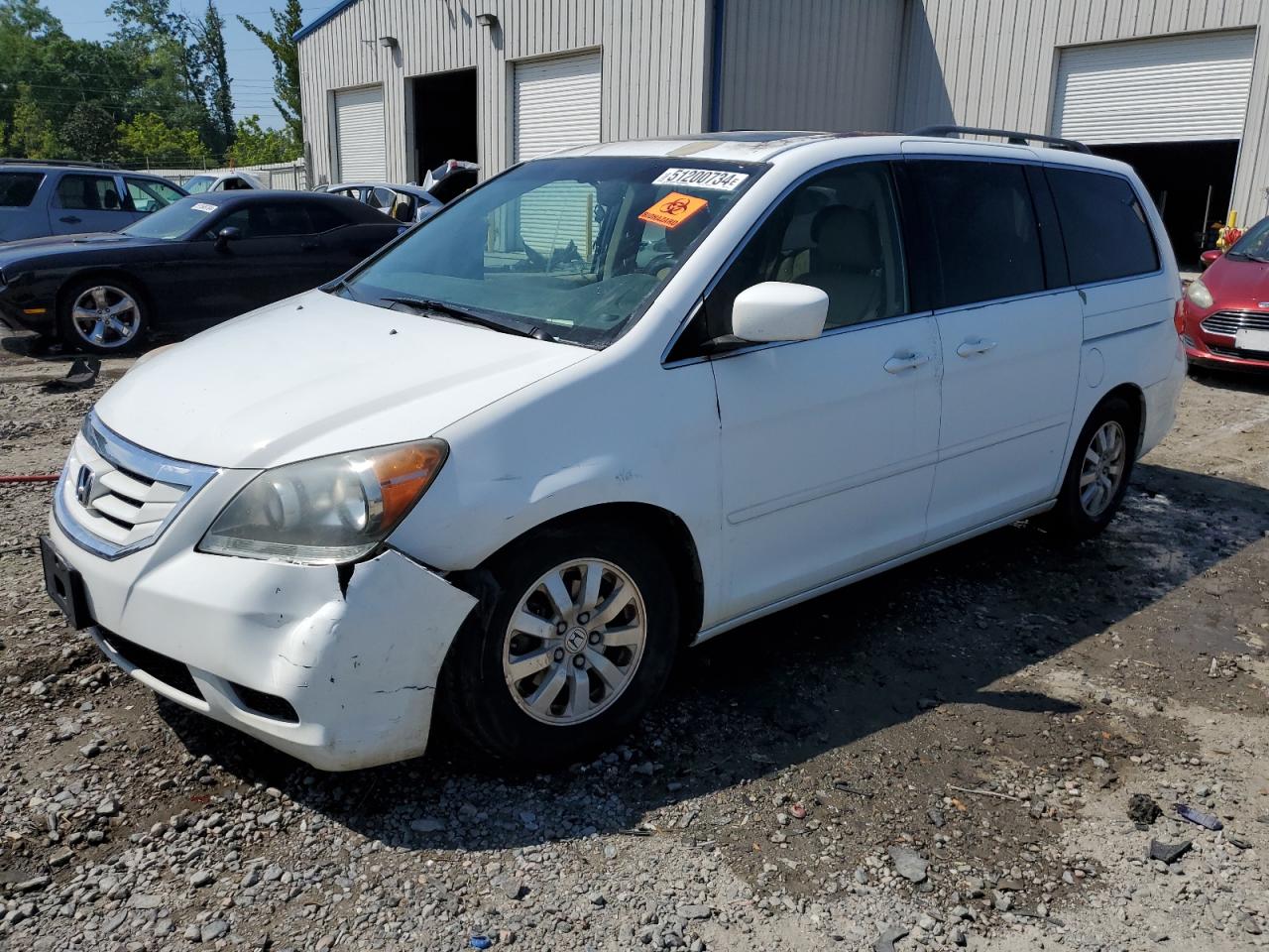 5FNRL38709B411141 2009 Honda Odyssey Exl