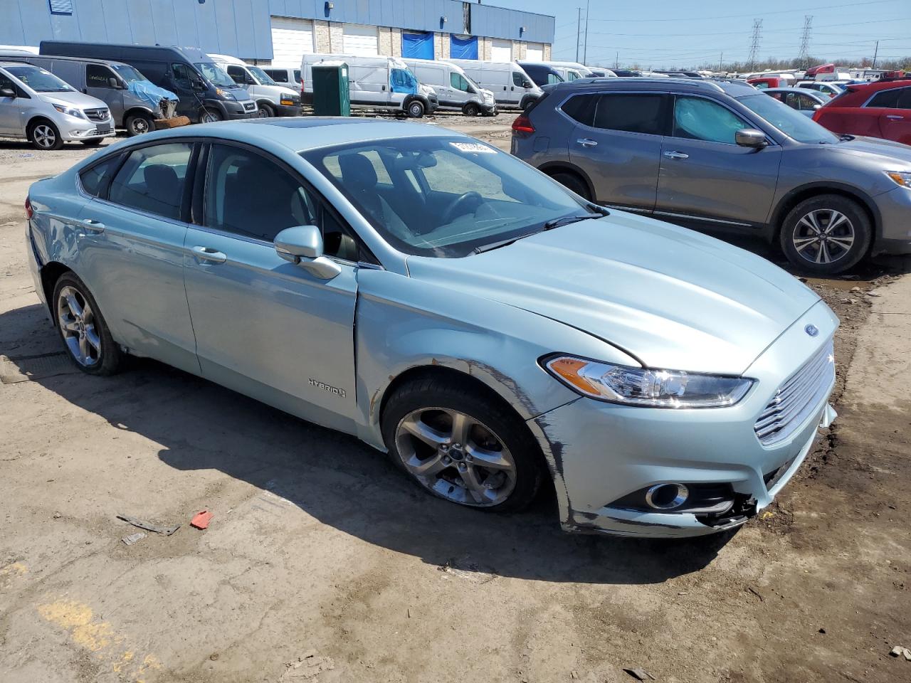 3FA6P0LU0ER275501 2014 Ford Fusion Se Hybrid