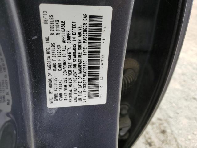 2013 Honda Accord Lx VIN: 1HGCR2F36DA228683 Lot: 52246604