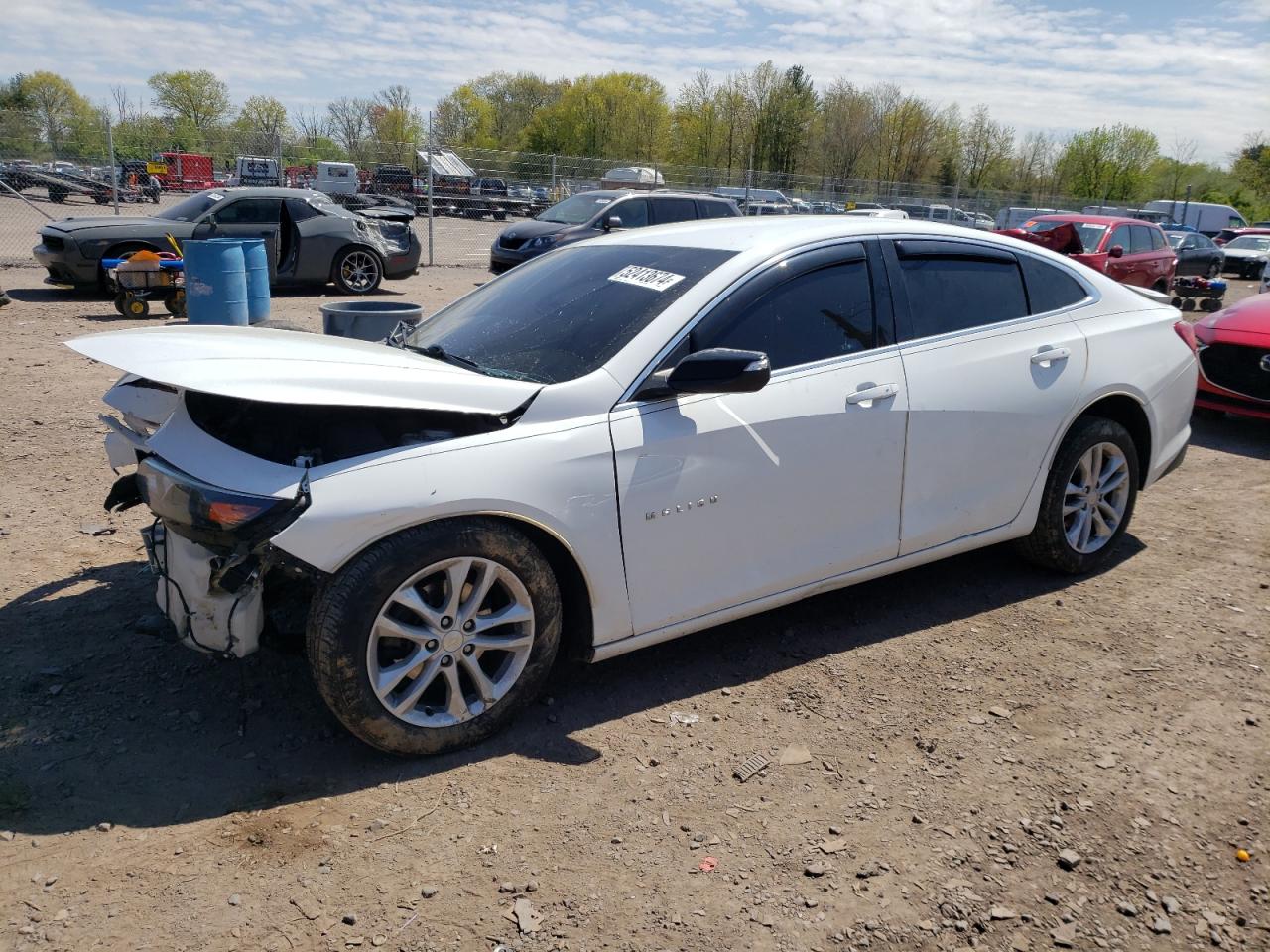 1G1ZE5ST7GF334426 2016 Chevrolet Malibu Lt