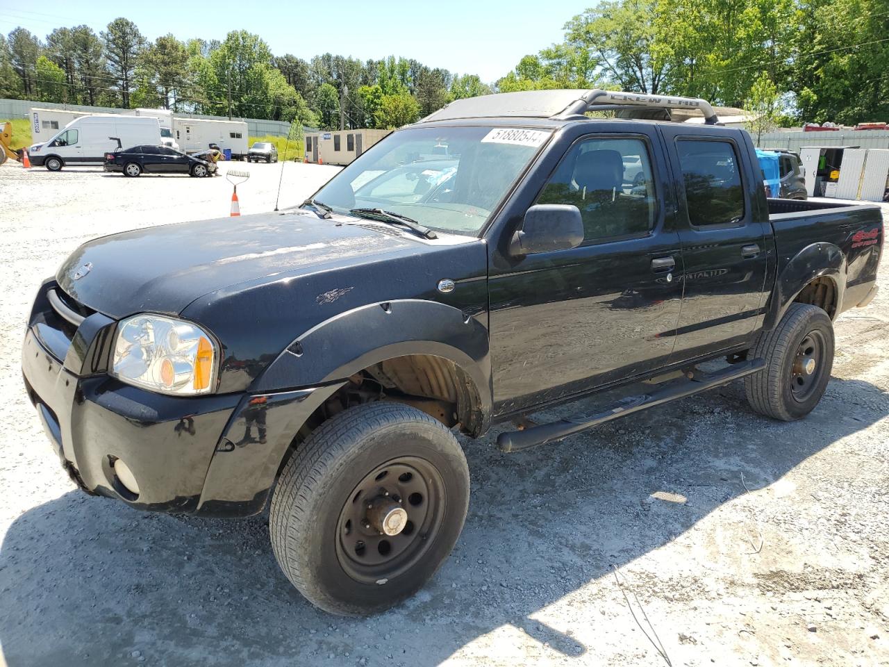 1N6ED27YX1C303396 2001 Nissan Frontier Crew Cab Xe