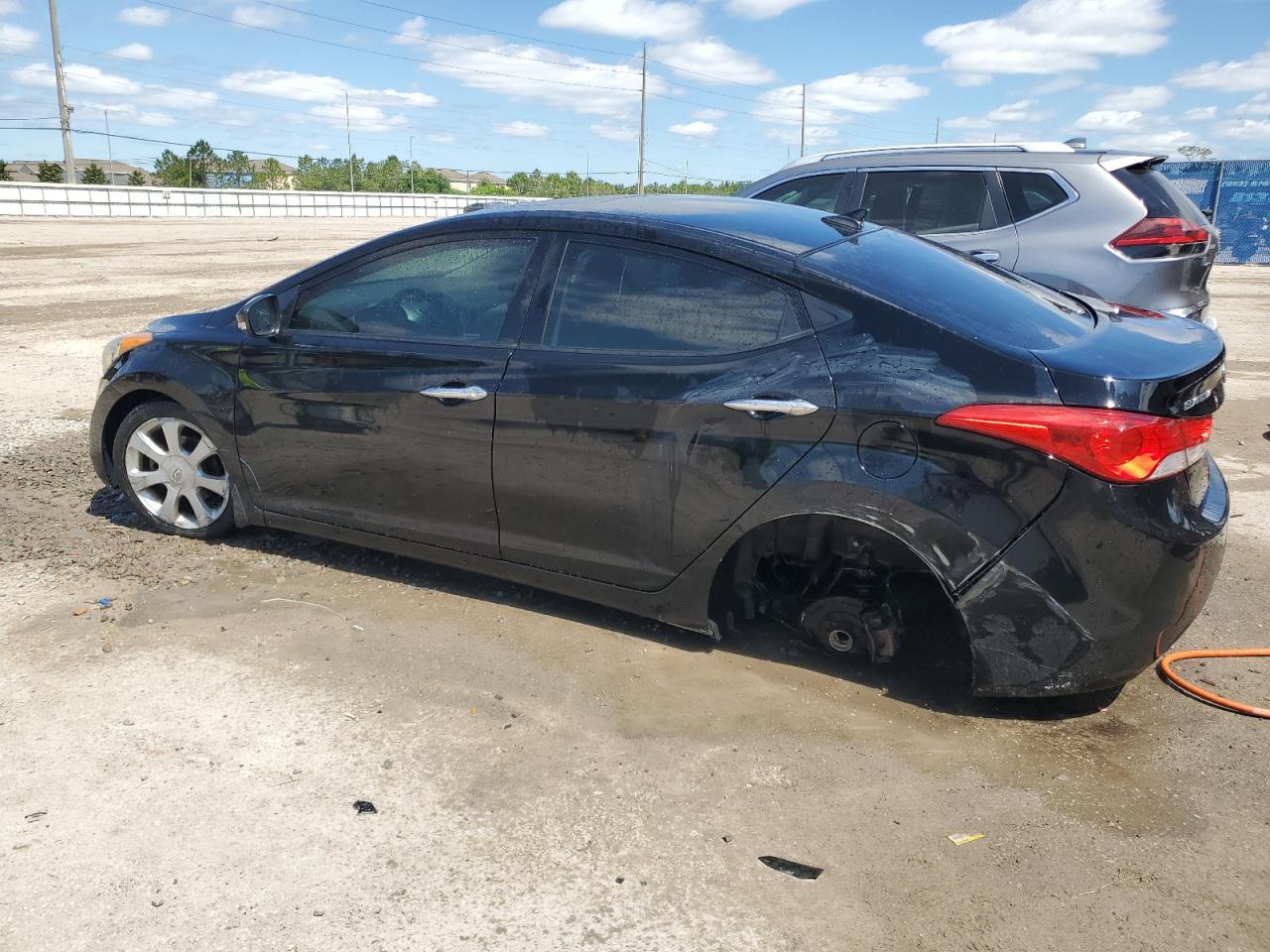 KMHDH4AE7DU795991 2013 Hyundai Elantra Gls