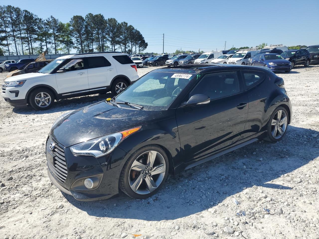 KMHTC6AE1DU125794 2013 Hyundai Veloster Turbo