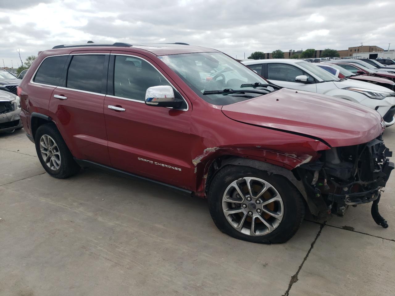 2014 Jeep Grand Cherokee Limited vin: 1C4RJEBG8EC493105