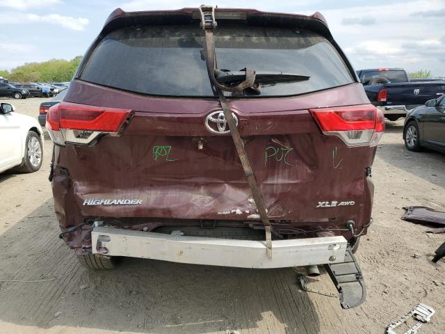 2019 Toyota Highlander Se VIN: 5TDJZRFHXKS729778 Lot: 51719194